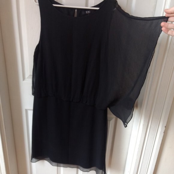 BCBG Paris Black Cocktail Dress - Picture 2 of 6